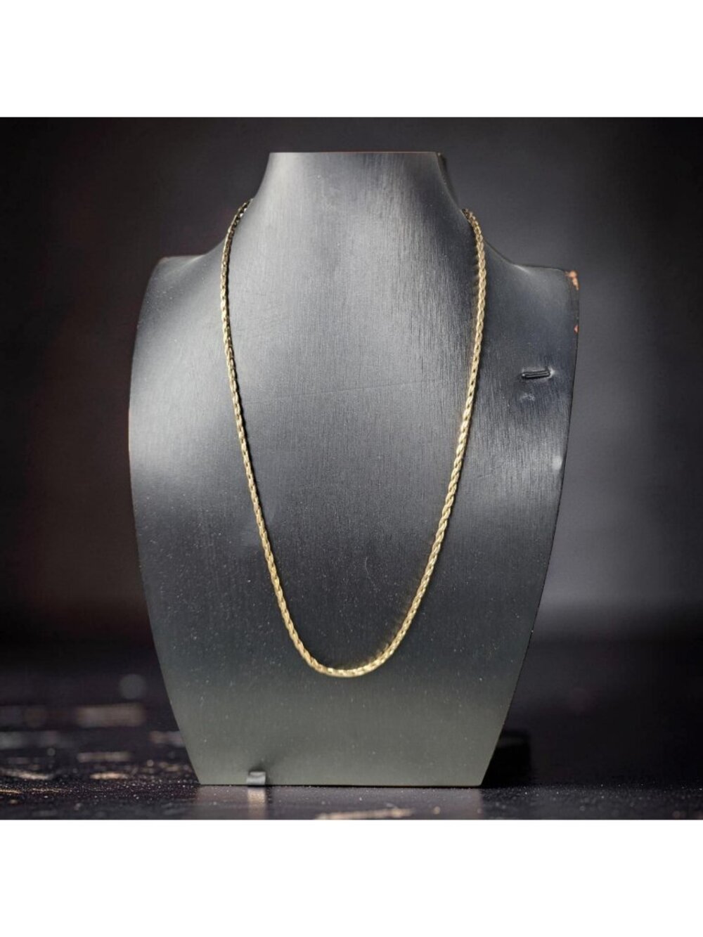 Vintage Krementz From Dillards Retro Vintage 20.5" Cobra Chain Necklace